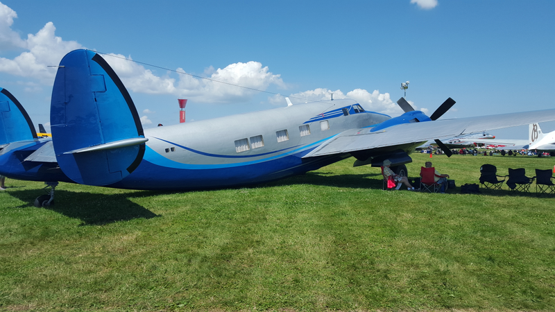 Howard H500. Beautiful airplane, and big, too. Only 22 were ever built, and there’s another one right behind this one.
